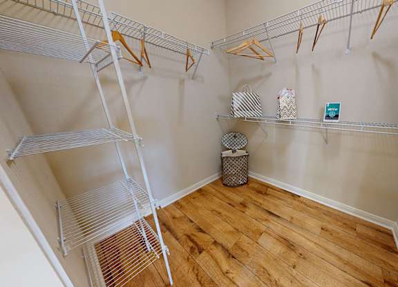 Oversized closet at Lakeland Estates Apartments in Stafford TX
