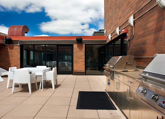 Rooftop Outdoor Patio at Churchill, Minneapolis, MN