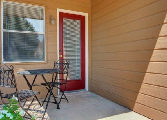 Patio & Entrance