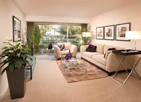 Living Room at Versailles on the Lakes Oakbrook*, Illinois