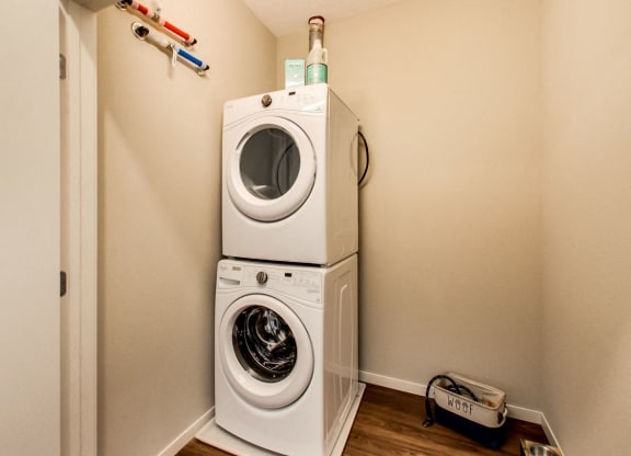 In-unit washer and dryer