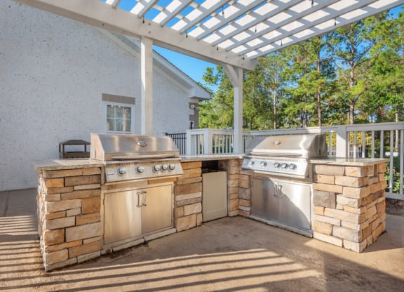Barbecue And Grilling Station at St. Andrews Reserve, North Carolina, 28412