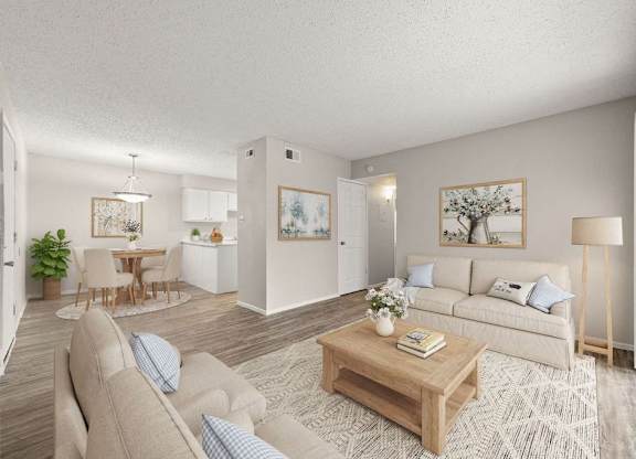 Living Room at City-Base Vista, San Antonio, TX, 78223