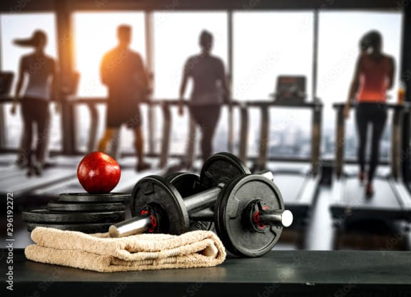 People in Gym