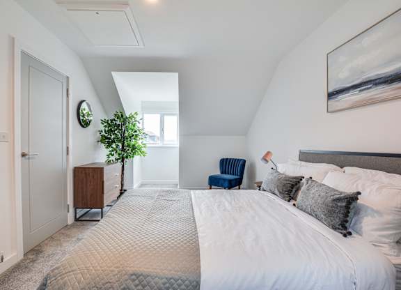 Scholars View Bedroom