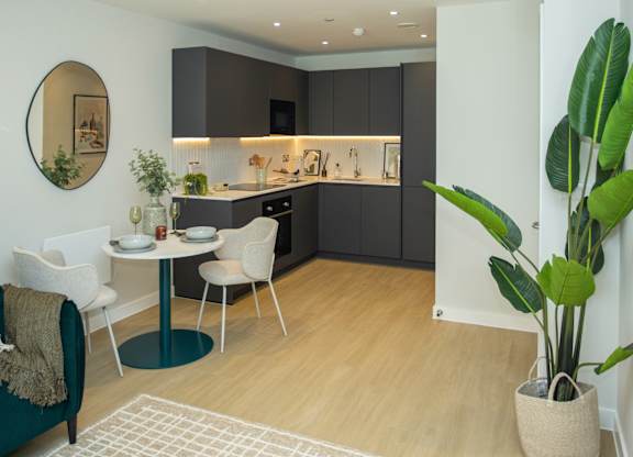 Elegant Meal Space at Emporium House Apartments, Reading