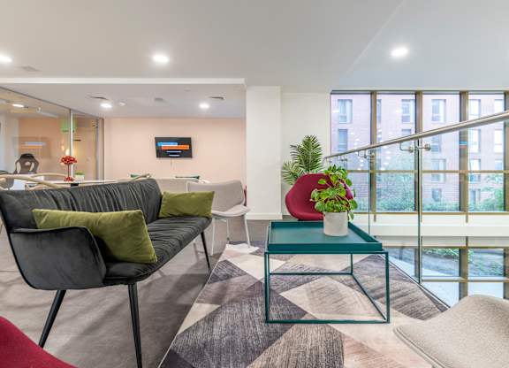 Indoor Lounge at Emporium House Apartments, Reading, RG1 7NW
