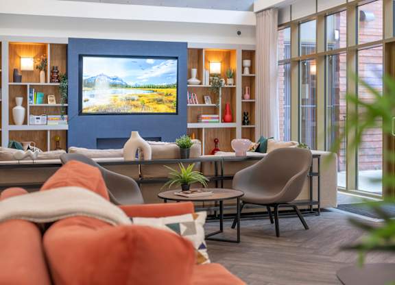Apartment Lounge at Emporium House Apartments, Reading
