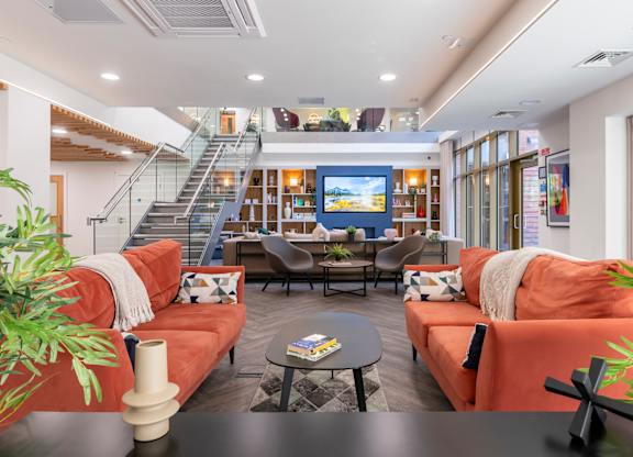 Grand Lobby at Emporium House Apartments, Reading 