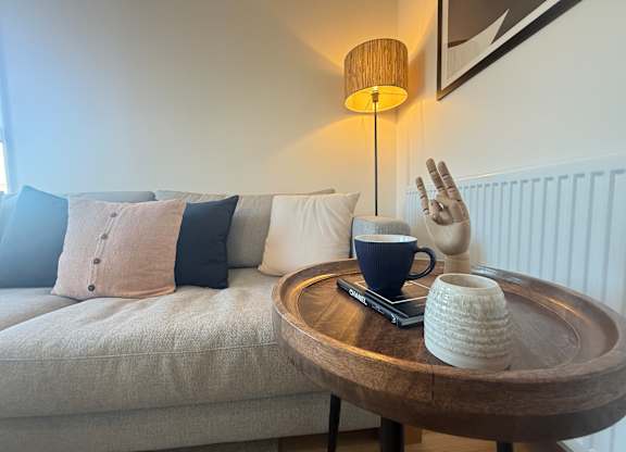 Living Room with Couch at The Chapters , Ely, CB7 4DI