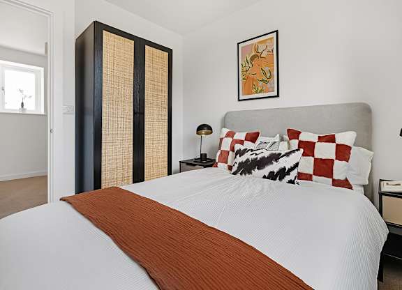 Comfortable Bedroom at Merchants Yard Apartments, Ipswich