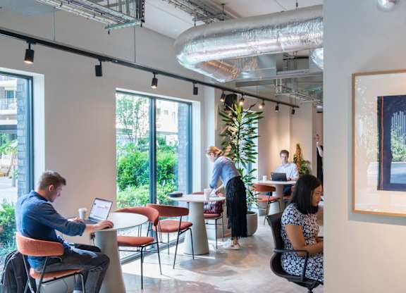 Co-working space with a view at The Lark, London, SW11 7EA
