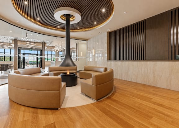 Lobby area at The Woods at 180 Kanata Avenue Apartments, Kanata