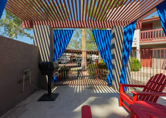our apartments showcase a beautiful courtyard