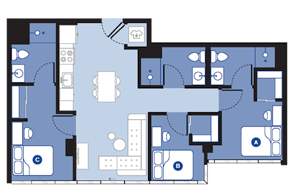 3 Beds 3 Baths grade image