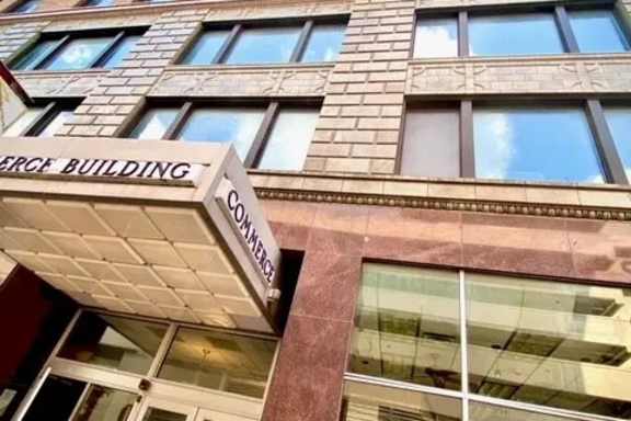 A building with a sign that says "Force Building".