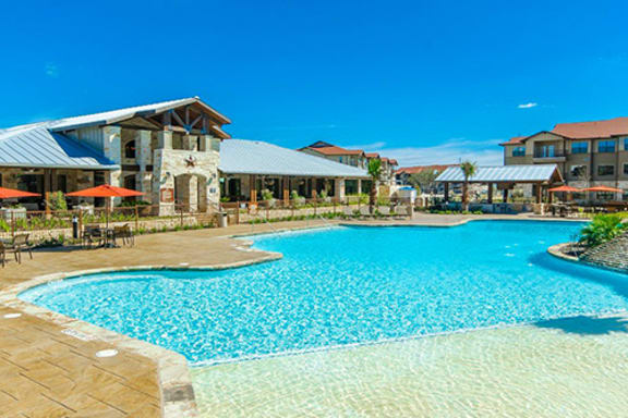 Community Clubhouse With Swimming Pool at Legacy Brooks, San Antonio, TX, 78223