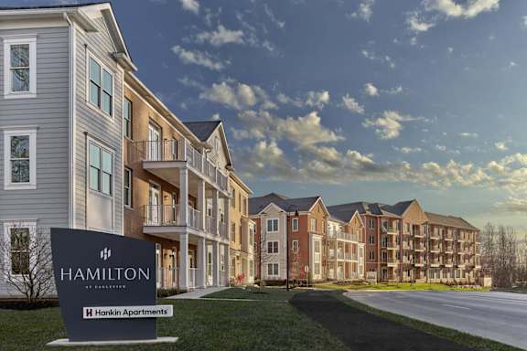 Hamilton at Eagleview offers a variety of luxurious apartment styles