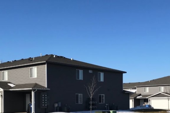 Exterior View of Building at Beal Townhomes, Sioux Falls