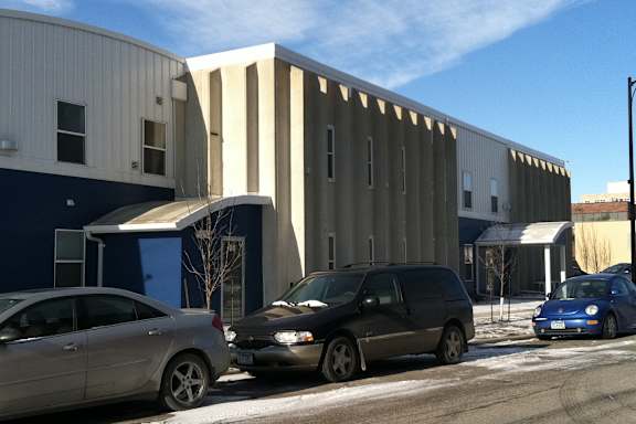 Side View at Warehouse Apartments, North Dakota, 58102