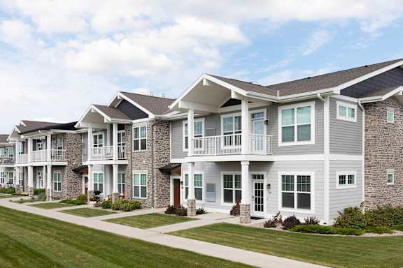 Exquisite Exterior Designs at Cedar Place Apartments, Cedarburg, Wisconsin