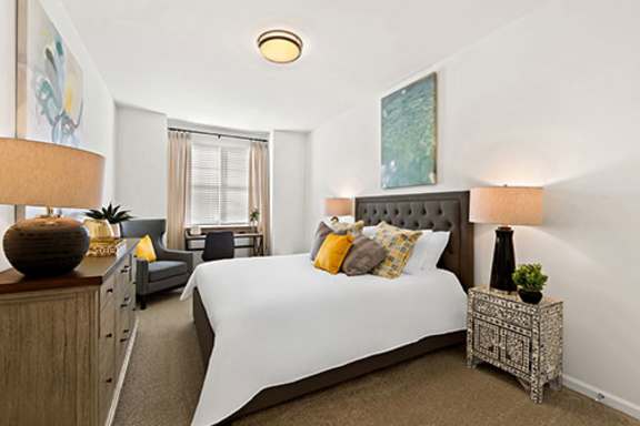 Bedroom with a large bed at Ardmore Meadows, Whitsett