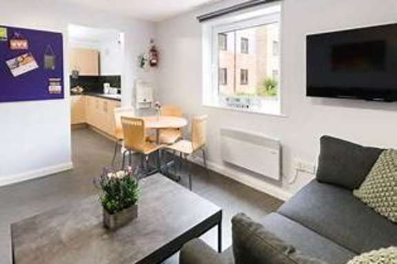3 Bed 3 Bath Floor Plan - Bedroom with Private Bath. grade image