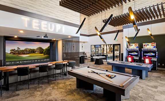 Pool Table at Elysium, Phoenix, AZ