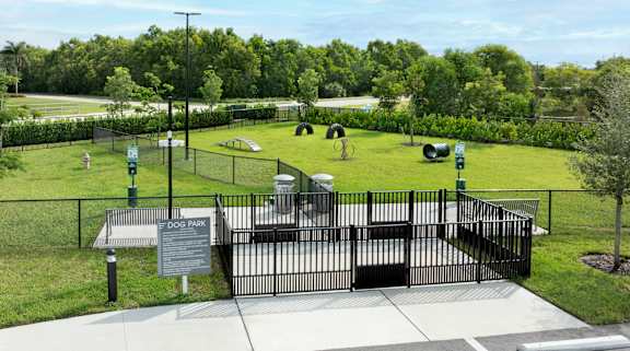 Apartments with a Pet Park at Everly Luxury Apartments in Naples FL
