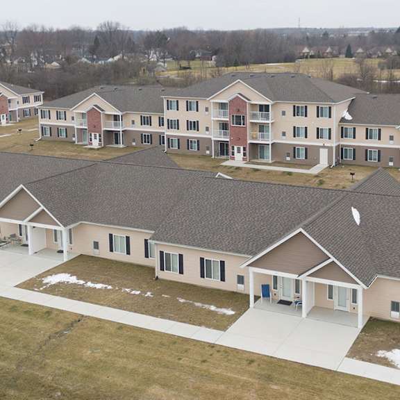 exterior at dutton estates, saint clair, 48079