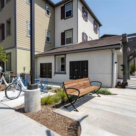 outdoor lounge at arrive los carneros, california, 93117