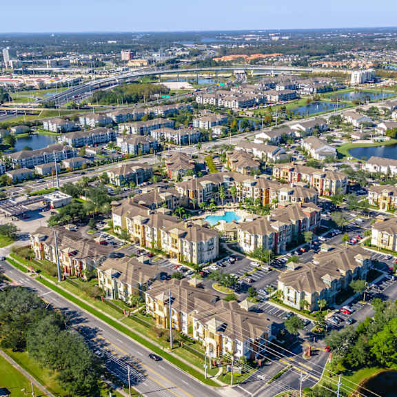 aerial view