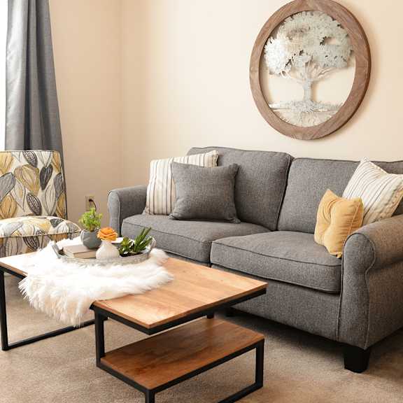in-unit living room