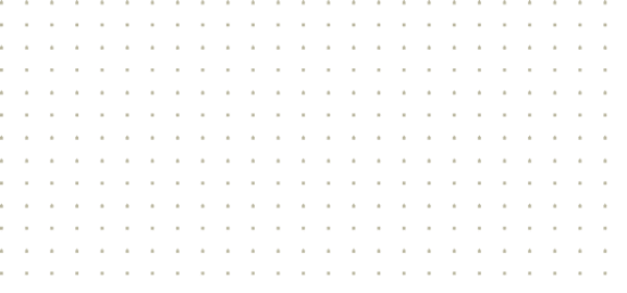 A black background with white dots arranged in rows.