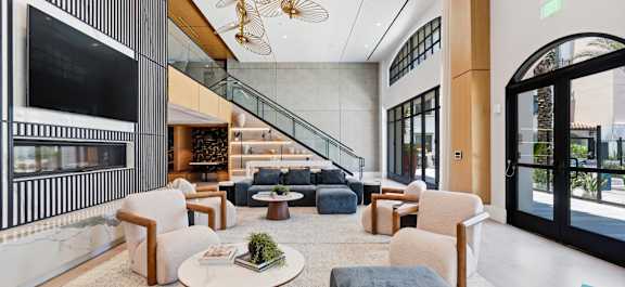 Clubhouse at Sola at Pacific Highlands Ranch Apartments, San Diego, CA