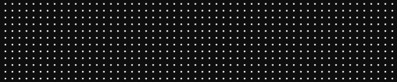 a pattern of white dots on a black background