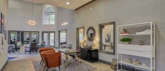 the preserve at ballantyne commons community living room