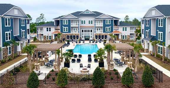 Resort Style Pool View at HAVEN POINTE AT CAROLINA FOREST APARTMENTS, South Carolina, 29579