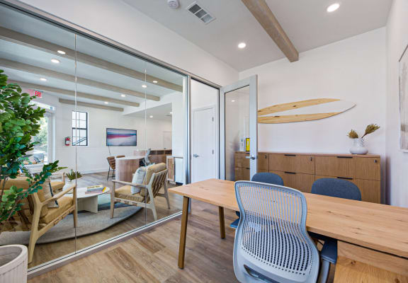 Clubroom at The Resort at Encinitas Luxury Apartment Homes, Encinitas, CA, 92024