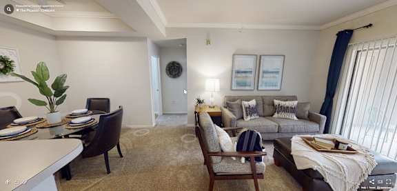 Picasso Two Bedroom Floor Plan Virtual Tour Thumbnail