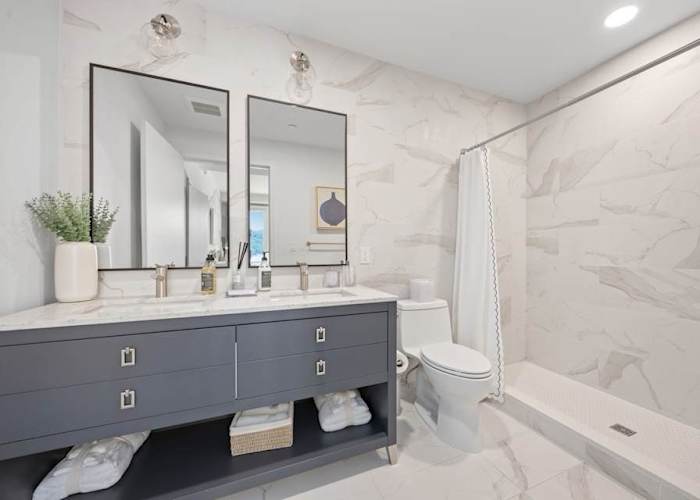 Master bathroom