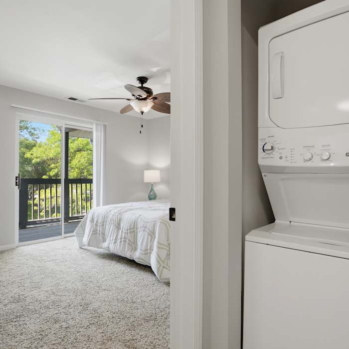 In-home washer and dryer at Forest Pointe Apartments