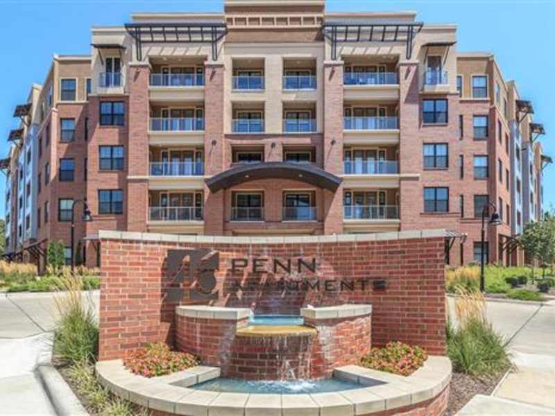 Exterior view of 46 Penn Apartment Homes community