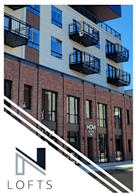 A building with the name "Lofts" on the side.