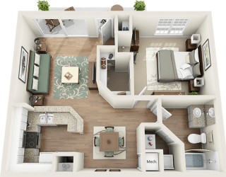 The Pompano Floor Plan at Madison Gateway, Florida