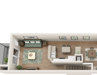 The Daytona Floor Plan at Madison Gateway, St. Petersburg, FL
