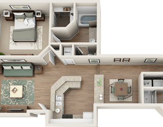 Venice Floor Plan at Madison Gateway, Florida, 33716