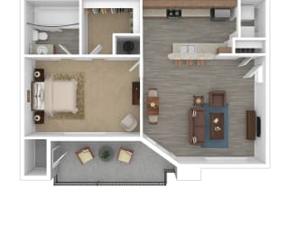 DaVinci Floor Plan at Madison Brookhaven, Atlanta, Georgia
