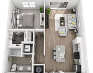 A1 Floor Plan at Inspira, Naples, FL, 34113