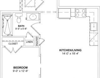 The Buckman Floor Plan at Madison Ellis Preserve, Newtown Square, PA, 19073